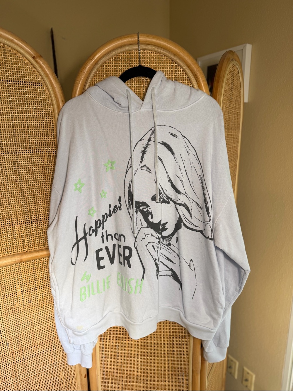 Billie Eilish Happier Than Ever Graphic Hoodie